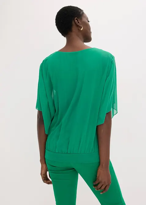 Chiffonbluse mit Untertop, bonprix