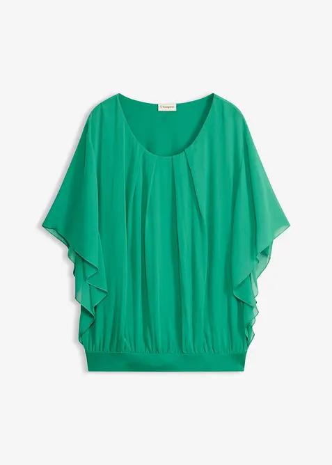 Chiffonbluse mit Untertop, bonprix