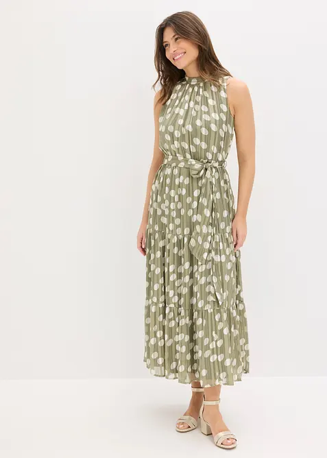 Robe en mousseline avec fil brillant, bonprix