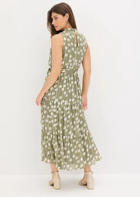 Robe en mousseline avec fil brillant, bonprix