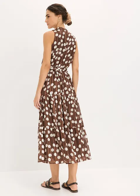 Chiffonkleid mit Glitzer, bonprix