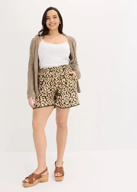 Short en jersey viscose doux, bonprix