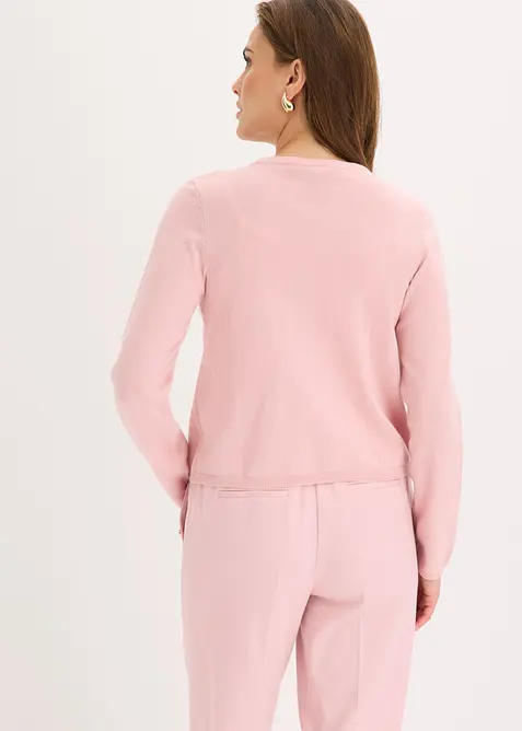 Gilet simple en fine maille, bonprix