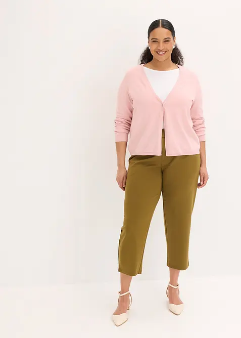 Schlichte Feinstrickjacke, bonprix