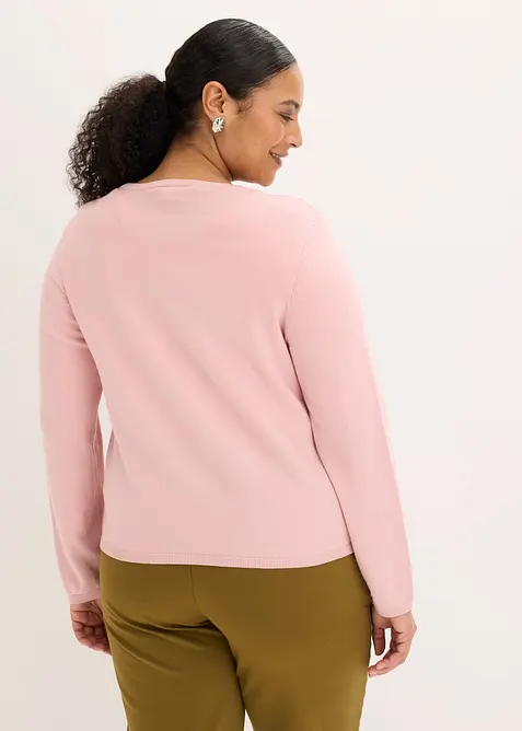 Schlichte Feinstrickjacke, bonprix