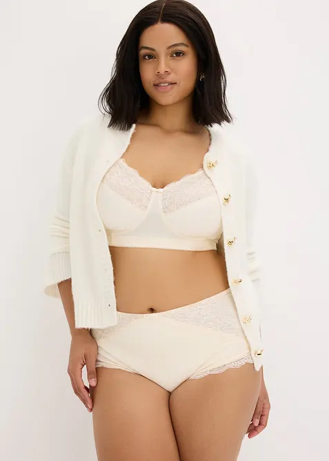 Culotte gainante avec dentelle, bonprix