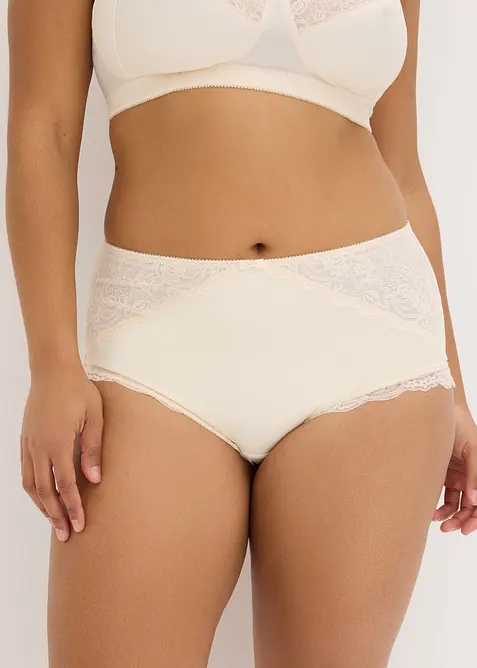 Culotte gainante avec dentelle, bonprix