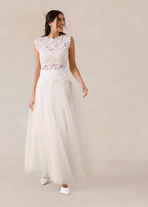 Top en dentelle, bonprix