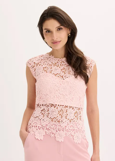 Top aus Spitze, bonprix