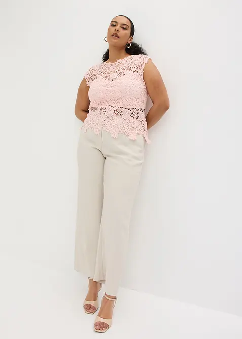 Top en dentelle, bonprix