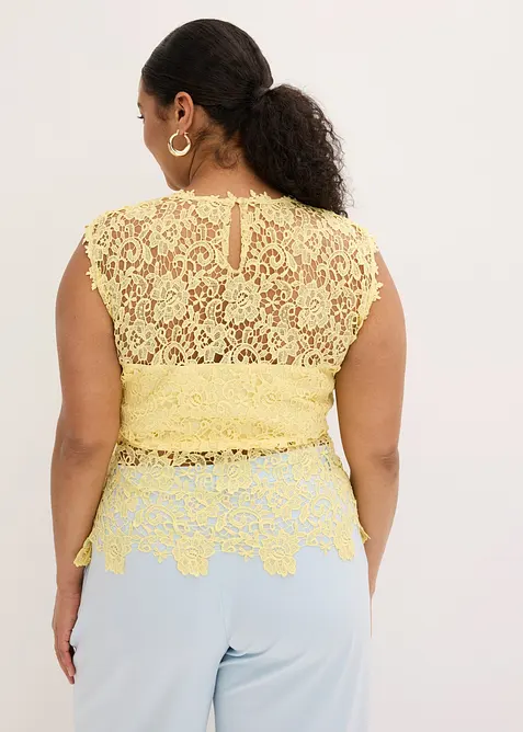 Top en dentelle, bonprix