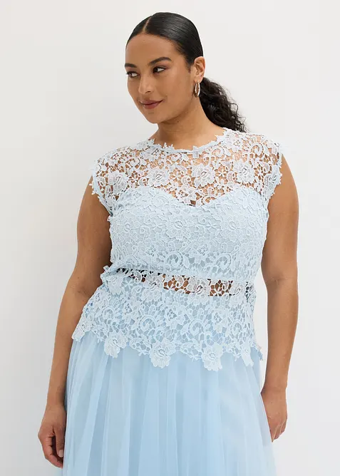 Top en dentelle, bonprix