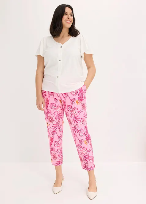 Pantalon 7/8 extensible, bonprix