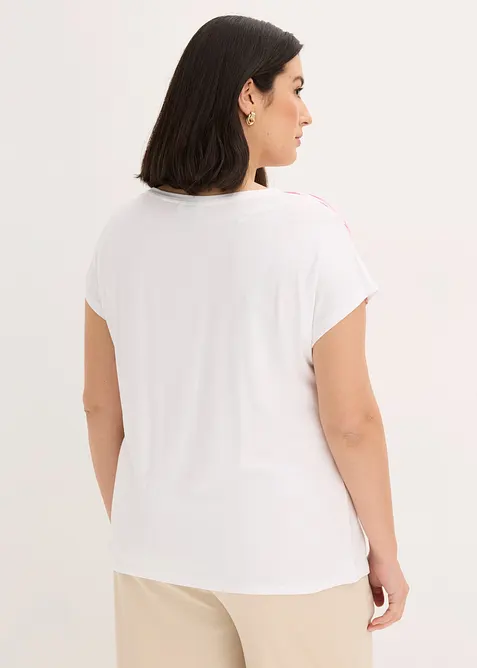 Shirt mit &uuml;berschnittenen Schultern, bonprix