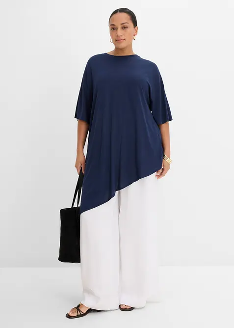 Shirt aus softem Modal-Mix, bonprix