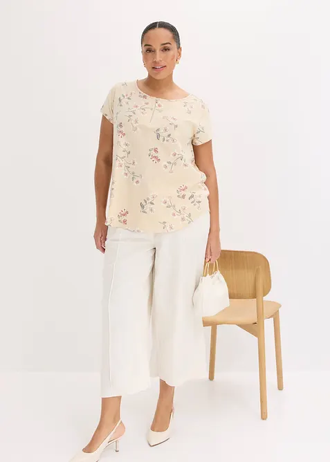 Oversize-Shirt aus Baumwoll-Mix, bonprix