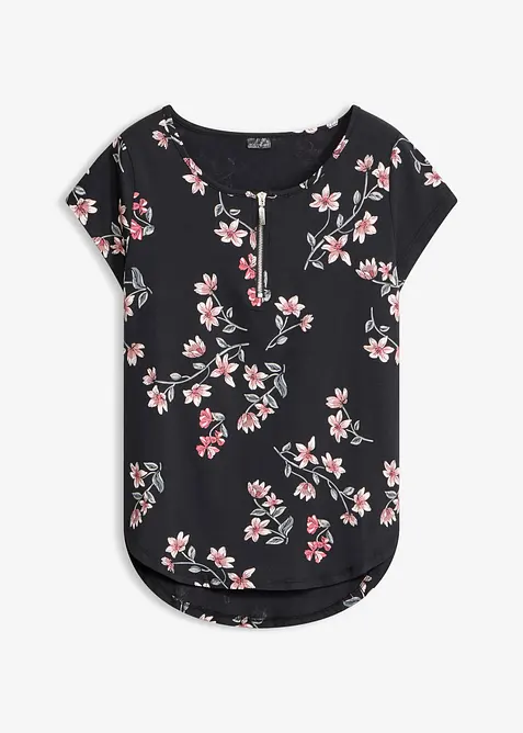 Oversize-Shirt aus Baumwoll-Mix, bonprix