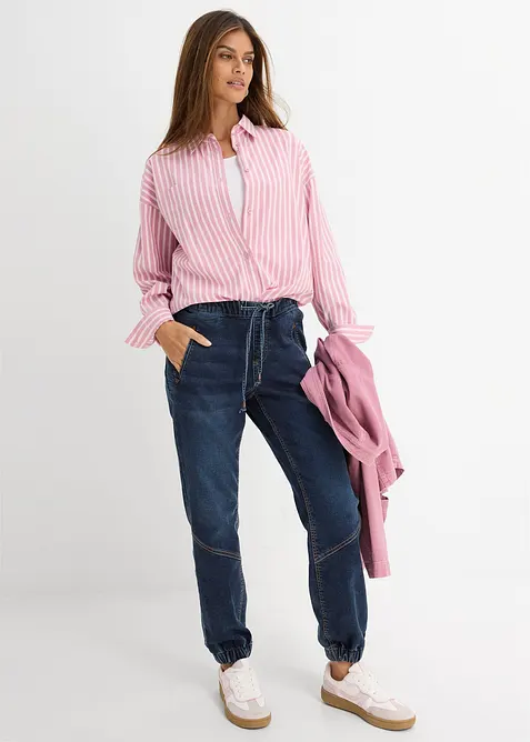 Jogg Jeans Mid Waist, stretch, bonprix