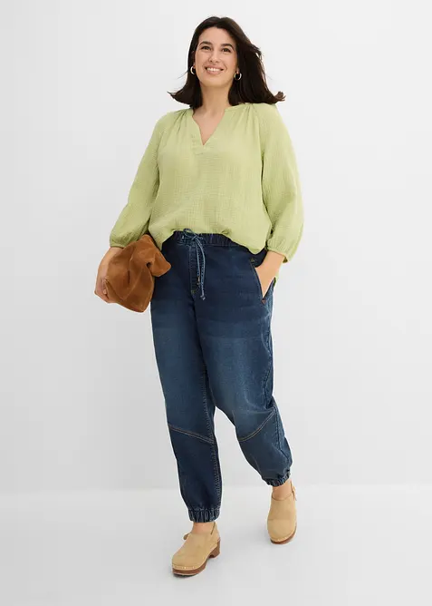 Jogg Jeans Mid Waist, stretch, bonprix