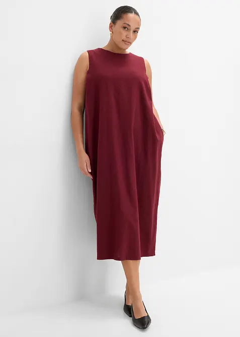 Robe longue avec poches lat&eacute;rales, bonprix