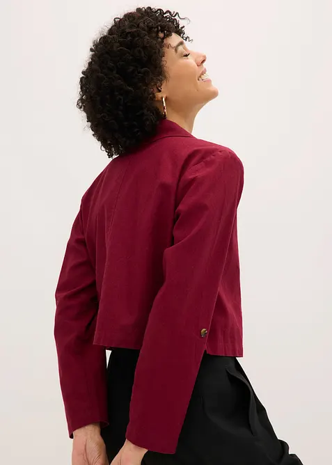 Veste en lin et coton, bonprix