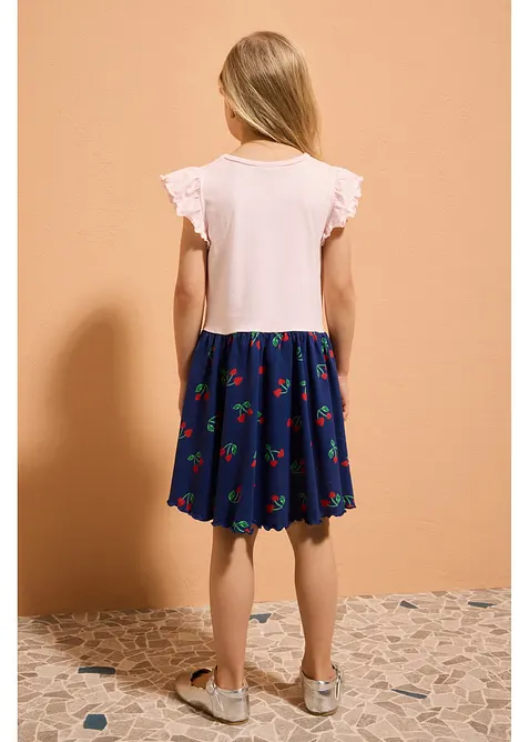 Jerseykleid aus reiner Bio-Baumwolle, bonprix