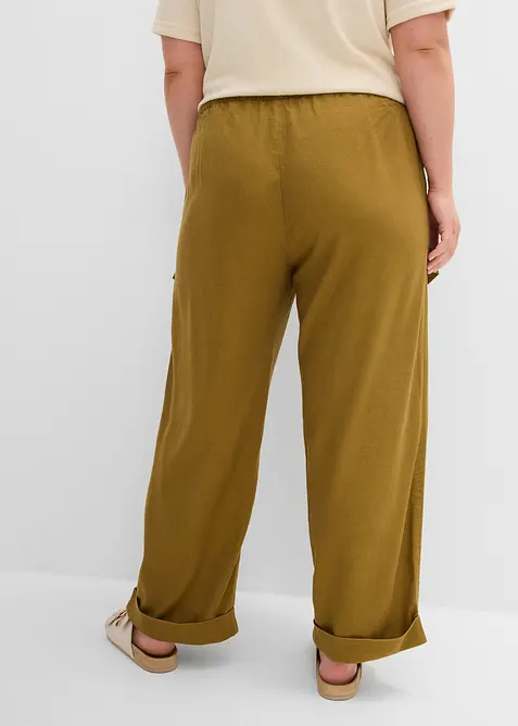 Pantalon style utility raccourci, bonprix