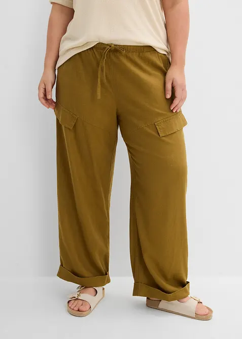 Pantalon style utility raccourci, bonprix