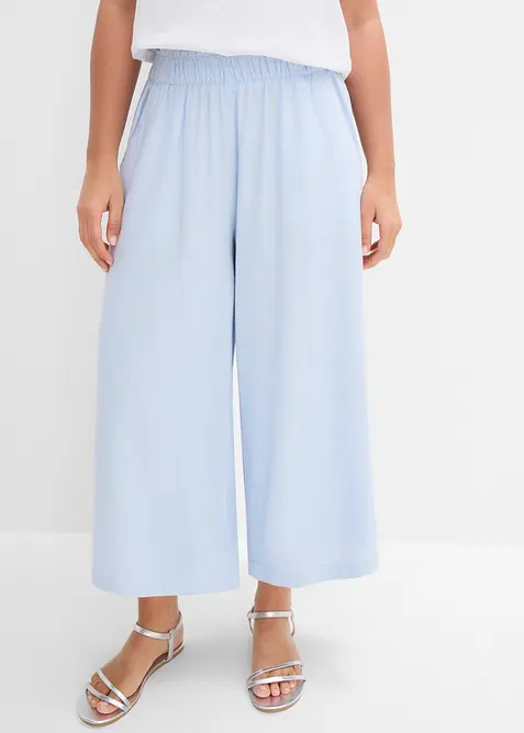 Palazzo-Hose aus Leinenmix, bonprix