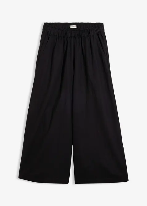 Palazzo-Hose aus Leinenmix, bonprix
