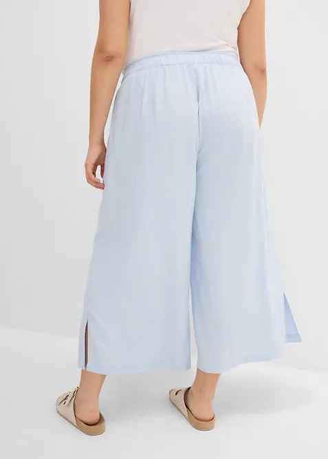 Palazzo-Hose aus Leinenmix, bonprix