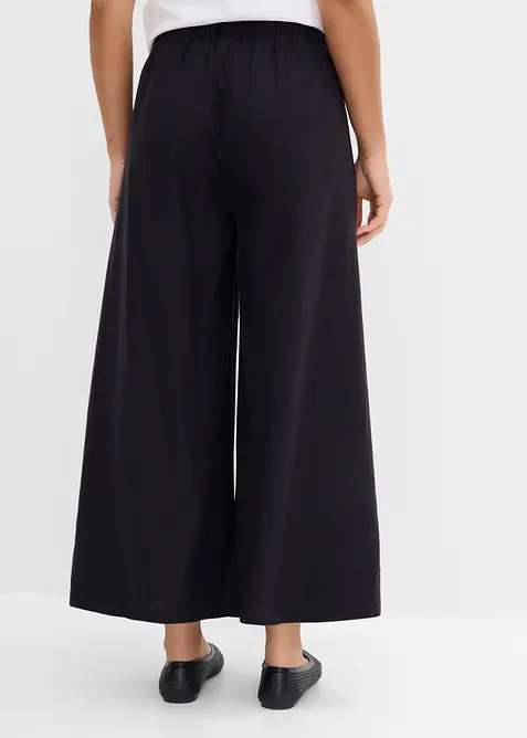 Palazzo-Hose aus Leinenmix, bonprix