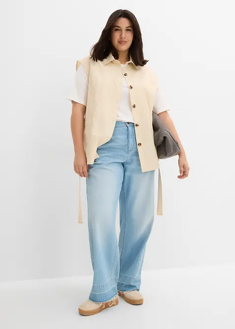 Gilet sans manches, 100% coton, bonprix