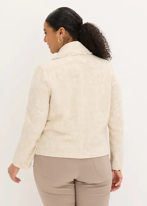 Veste mi-saison en jacquard de coton, bonprix