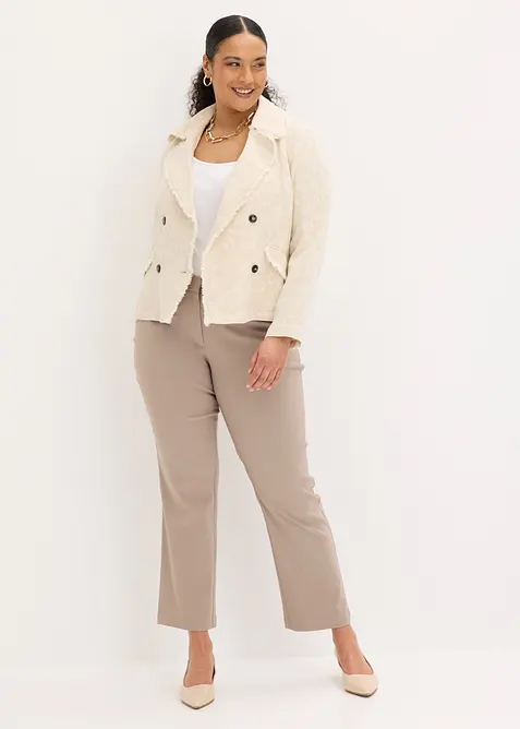 Veste mi-saison en jacquard de coton, bonprix