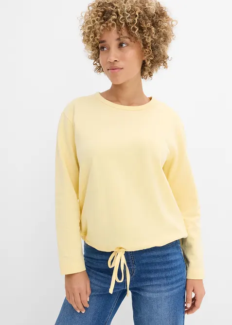 Sweatshirt aus reiner Bio-Baumwolle, bonprix
