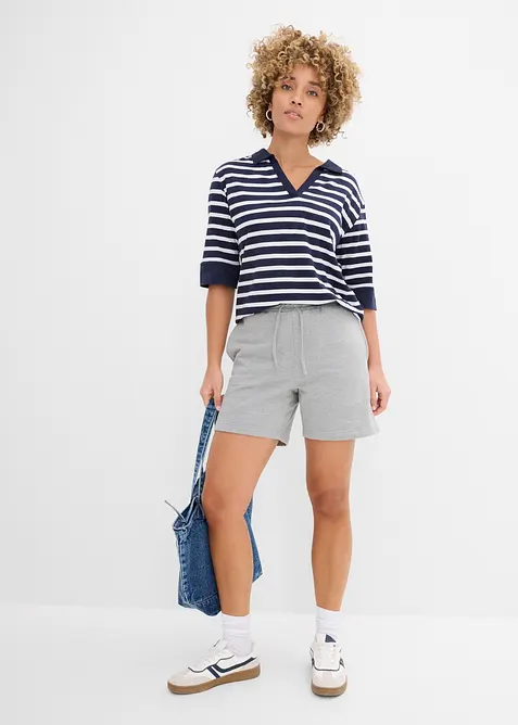 Sweat-Shorts aus reiner Bio-Baumwolle, bonprix