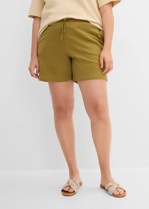 Short sweat 100% coton, bonprix