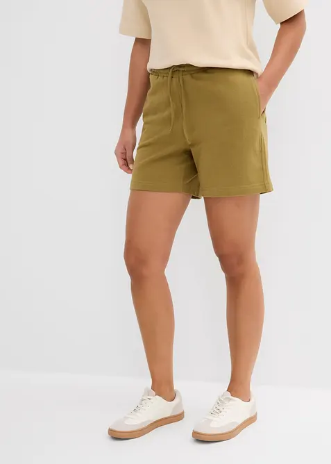 Sweat-Shorts aus reiner Bio-Baumwolle, bonprix