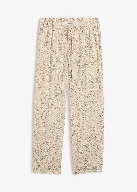 Schlupfhose aus flie&szlig;ender Viskose, bonprix