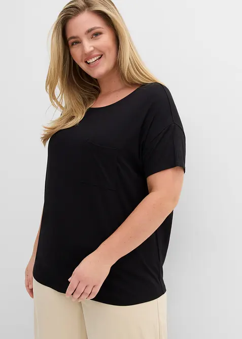 Shirt aus softem Viskose-Mix, bonprix