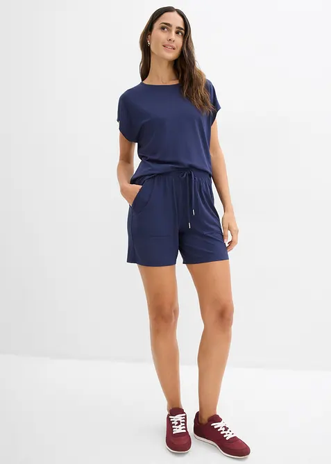 Shirt und Shorts aus softem Viskose-Mix (2-tlg.Set), bonprix