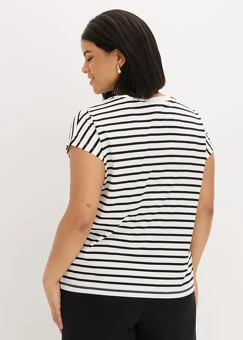 T-shirt en viscose extensible, bonprix