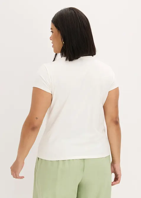 T-shirt en coton extensible, bonprix