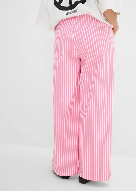 Pantalon en twill de coton extensible, bonprix