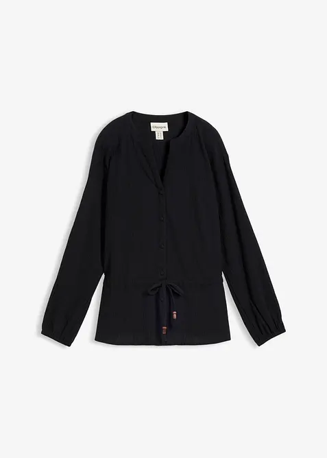 Blouse &agrave; effet froiss&eacute;, bonprix