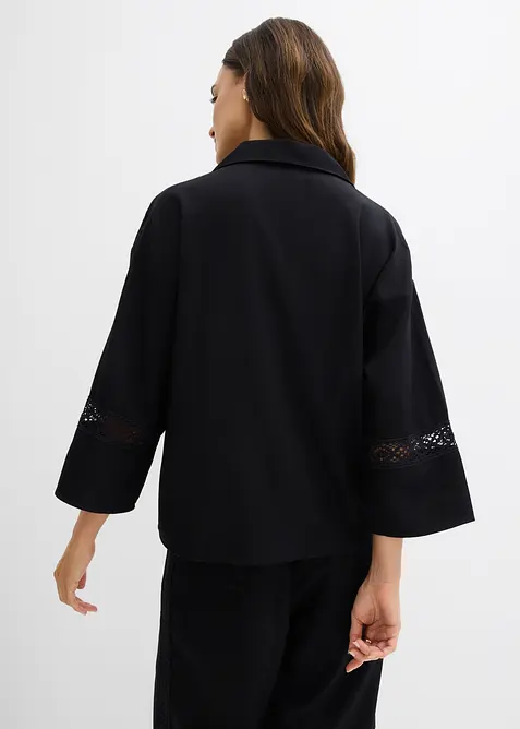 Bluse aus flie&szlig;ender Viskose, bonprix