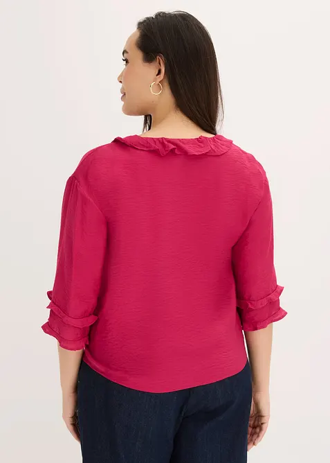 Boheme Bluse aus feinem Viskose-Mix, bonprix