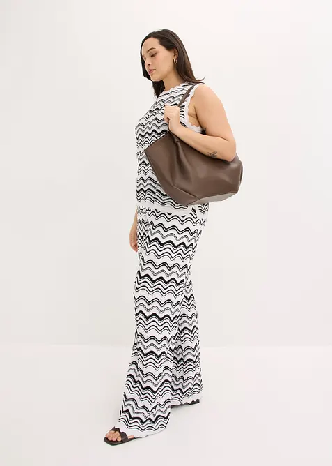 Pantalon en maille, bonprix