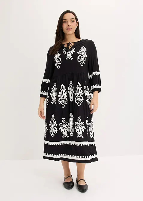 Robe douce en jersey viscose, bonprix